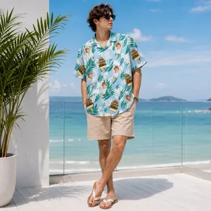 Coolest Dad Aloha Shirt, Personalized Photo And Custom Name Hawaiian Shirt.