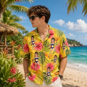 Personalized "Beach Girl" Aloha Shirt