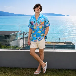 Custom Picture Hawaiian Shirt, Personalized Face Shirt, Add Your Own Photos, Summer Cruise Beach Outfit