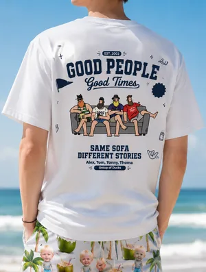 "Same Sofa" Nostalgic Squad Tee
