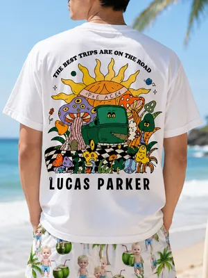 "Psychedelic Road Trip" Personalized Tee
