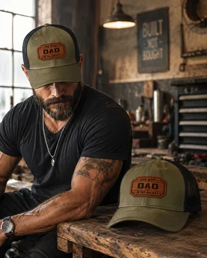 The Best Dad In The Galaxy - Personalized Cap