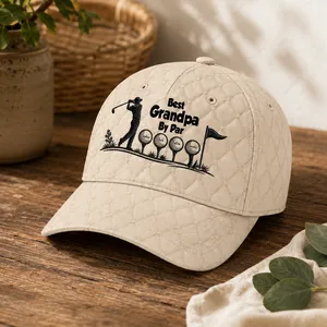 Custom Hat, All Over Print Classic Cap - Personalized Birthday Golf Gifts For Dad, Grandpa - Golf Days With Dad