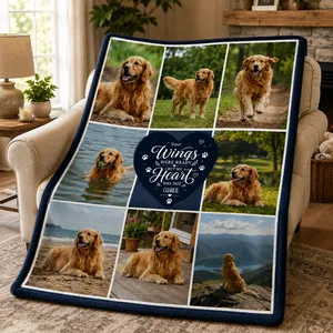 Custom Photo My Hardest Goodbye - Personalized Photo Blanket