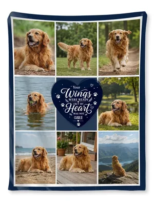 Custom Photo My Hardest Goodbye - Personalized Photo Blanket