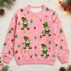 Custom Kids Face Ugly Christmas Sweater - Choose Character Personalized Sweater