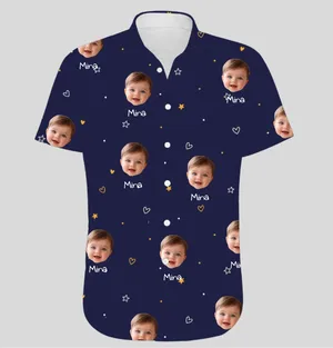 This Grandpa Belongs To Doodle - Personalized Hawaiian Shirt
