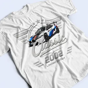 Custom Photo Classic Car Limited Edition - Personalized T Shirt