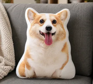 Custom Pet Photo Pillow - Personalized Photo Custom Shaped Pillow