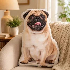 Custom Pet Photo Pillow - Personalized Photo Custom Shaped Pillow