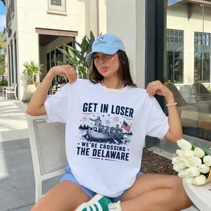 Get in Loser We're Crossing the Delaware - Personalized 2D Unisex T-shirt