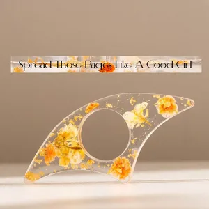 Spread Those Pages - Personalized Resin Book Page Holder