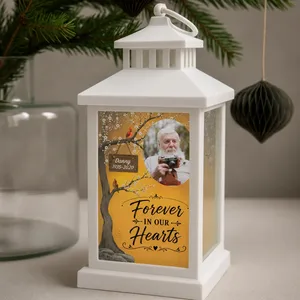 Custom Photo When You Miss Me Have No Fear Memorial - Personalized LED Candle Lantern