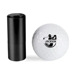 Personalized Golf Ball Stamp Box, Personalized Golf Stamps, Gift for Golfer, Groomsmen Golf Gifts