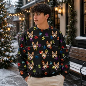 Custom Animal Face Sweater Pet Lover Unique Gift