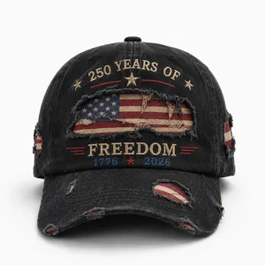 USA 250th Anniversary Hat 1776-2026, American Flag Independence Day Cap