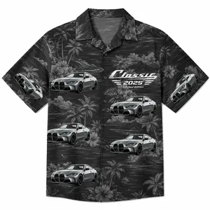 Custom Photo Classic Car Limited Edition - Personalized Hawaiian Shirt