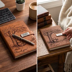 Never Forget The Difference You Make Thank You Teacher - Personalized Notebook Set