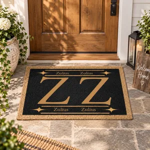 Monogram Family Name - Personalized Doormat