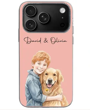 Recommend: Custom Pet Portrait Phone Case – Personalized Leather Pet Photo Case