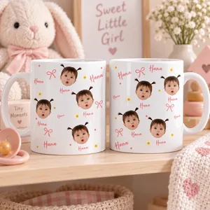 Face And Name - Personalized Photo Mug