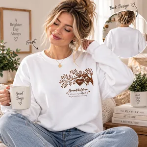 Grandchildren Fill The Space In Grandma's Heart - Personalized Shirt