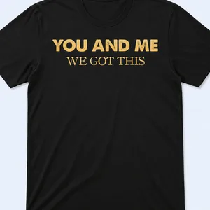 You & Me We Got This Vintage 90s - Personalized Photo Shirt
