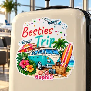 Personalized decorative stickers Decal – For family vacations, girls' trips, or bachelorette parties.