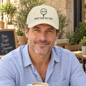 Best Dad By Par, Best Grandpa By Par - Personalized Cap