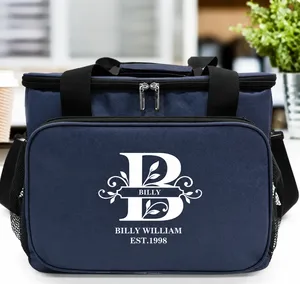 Family Name Monogram - Personalized Lunch Bag, Cooling Tote