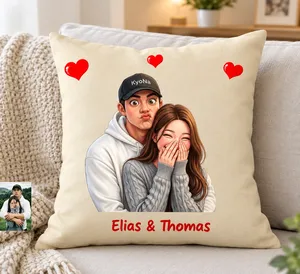 Personalized 3D Cartoon Photo Pillow