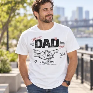 Dad The Man The Myth The Legend - Personalized Shirt Father's Day