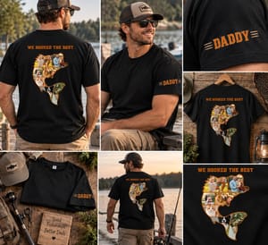 Reel Cool Dad, Grandpa - Personalized T-Shirt