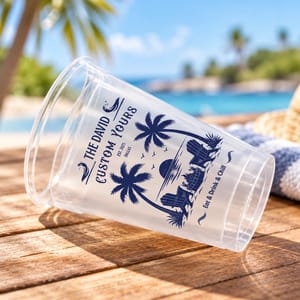 Where Every Hour Is Happy Hour - Personalized Frosted Cups