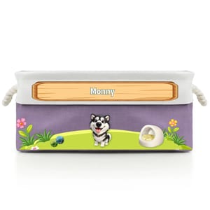 Pawfect Toy Storage - Personalized Storage Basket