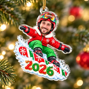 A Little Winter Memory Made Just for Them Personalized Christmas Ornament, Custom Name & Year, Holiday Keepsake, Meaningful Gift