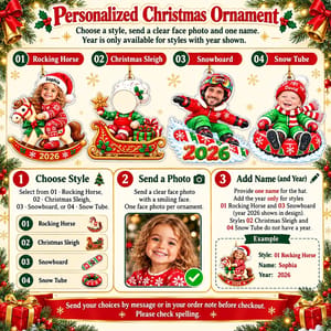 A Little Winter Memory Made Just for Them Personalized Christmas Ornament, Custom Name & Year, Holiday Keepsake, Meaningful Gift