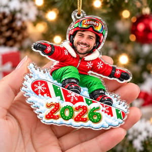 A Little Winter Memory Made Just for Them Personalized Christmas Ornament, Custom Name & Year, Holiday Keepsake, Meaningful Gift