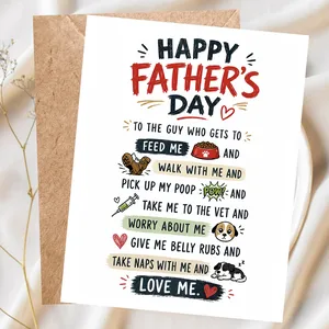Joke Fathers Day Card for Dad, Birthday Card for Dad, Emergency Extra Funny Joker Greeting Card for the Father'S Day Gifts, Variety Joke Card for Father, Fathers Day Card from Daughter