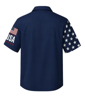 250 Years We The People Hawaiian Shirt 1776-2026, Patriotic USA Flag AOP Hawaii Shirt, 4th of July Gift
