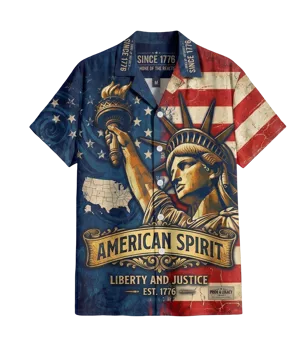 Patriotic 250th America 1776-2026 Eagle Hawaii Shirt