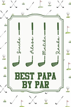 Custom Golf Towel - Personalized Father's Day Birthday Golf Gifts For Dad, Grandpa - Keep Calm & Golf On