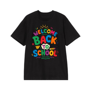 Welcome Back to School – Colorful Fun Learning Typography Design