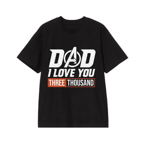 Dad Avengers Inspired Love You 3000 T-Shirt