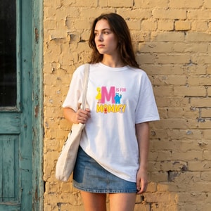 M Is For Mommy Cute Sesame Street Mother's Day T-Shirt