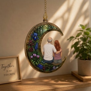 Personalized Always With You Memorial Suncatcher