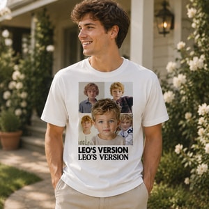 Personalized Your Version Custom Photo T-Shirt