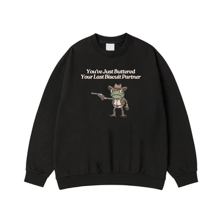 You'Ve Just Buttered Your Last Biscuit Partner Cowboy Frog T-Shirt