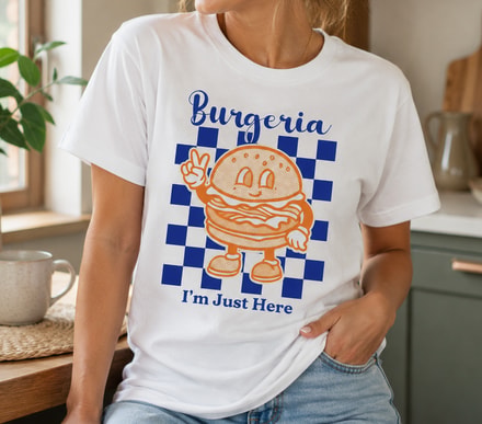 Personalized Custom Burgeria Graphic T-Shirt