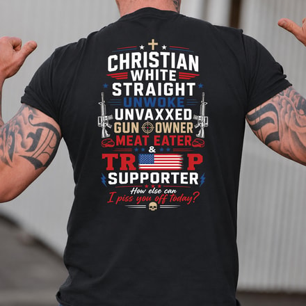 Trump Supporter Tees | Donald Trump Homage Shirt | Donald Trump Fan Front & Back Shirt